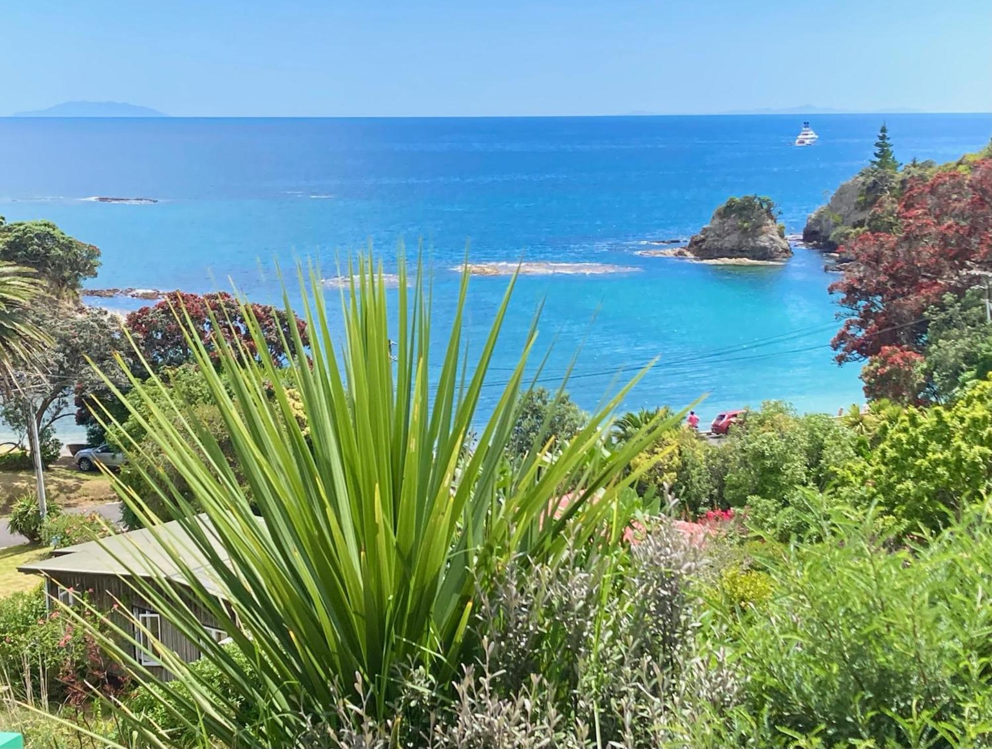 Kereru Cabin - Spectacular Seaviews, Rustic, Glamping Eco Adventure Palm Beach Bagian luar foto